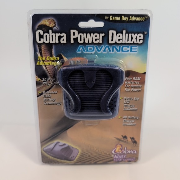 Cobra Other - Cobra Power Deluxe Advance Charger For‎ Game Boy Advance GBA - New Sealed